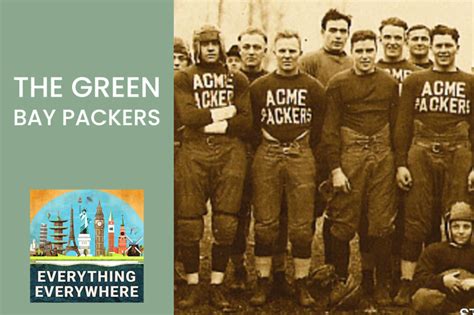 green bay packers origin.
